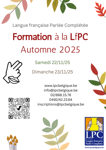 Formation automne 25