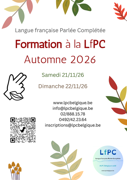 Formation LfPC novembre 2026